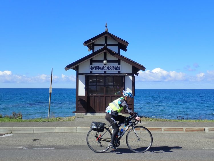 Riding by the Sea of Japan